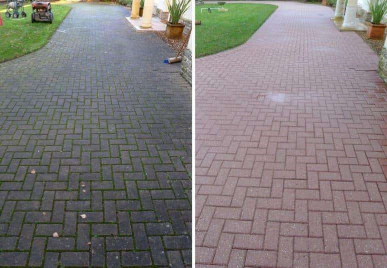 oprit-reiniging